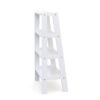 Wandregal Leiterregal 43 x 90 cm weiss – Bild 4