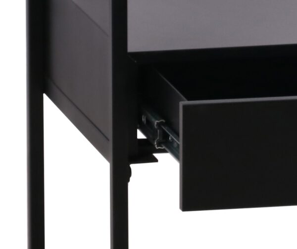 Nachttisch Metall NITE 40 x 51 cm schwarz – Bild 5