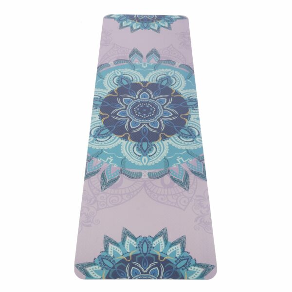 Yogamatte SHANTA pink/mint 180 x 60 x 0.6 cm – Bild 2