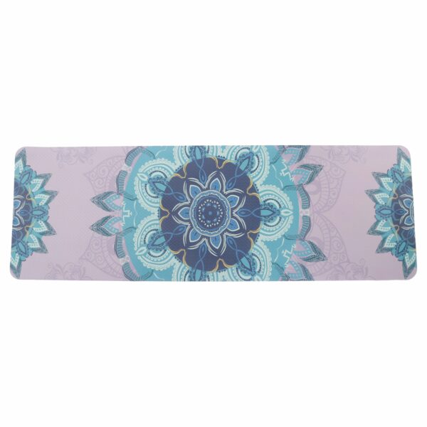 Yogamatte SHANTA pink/mint 180 x 60 x 0.6 cm – Bild 3