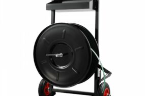 Abrollwagen Umreifungswagen Abroller für PET-/PP-Umreifungsband 203mm