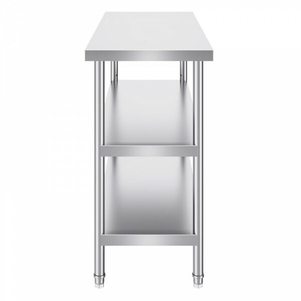 Edelstahl-Lebensmittelzubereitungstisch Küchentisch Arbeitstisch 457x1219mm – Bild 9