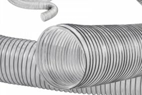 Staubsammelschlauch flexibler PVC-Schlauch Vakuumschlauch 100x6100mm