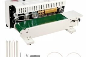 Kontinuierliche Versiegelungsmaschine Siegelmaschine Sealer 100mm Förderbandbreite