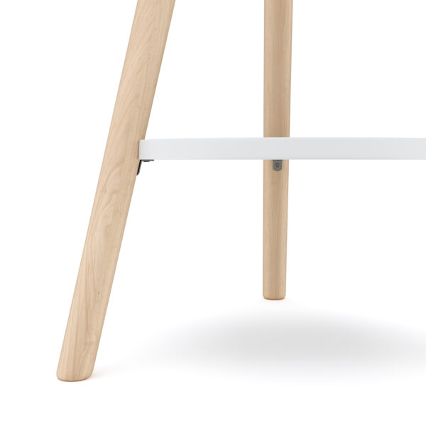 Beistelltisch HERDA rund 40 cm weiss – Bild 5