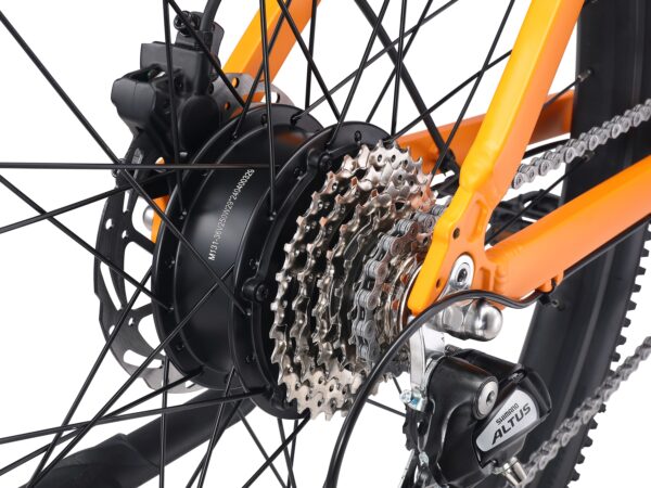 E-Bike Mountainbike 29" AVALANCHE L/XL gelb – Bild 8