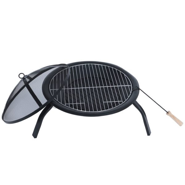 Feuerschale mit Grillrost Ø 56 cm – Bild 4