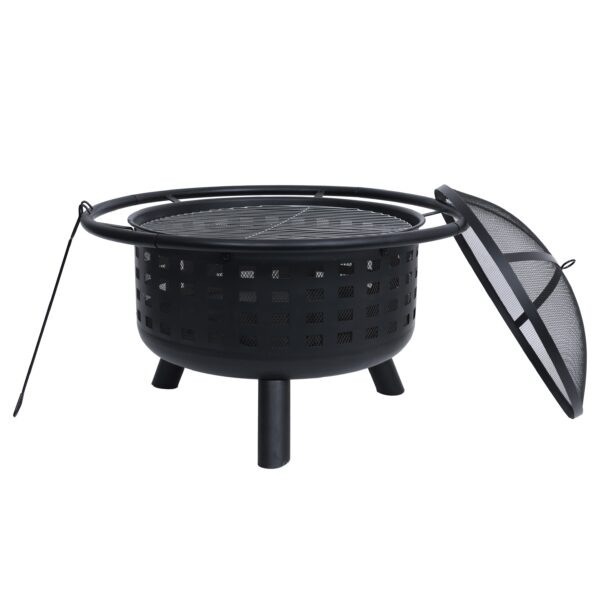 Feuerschale mit Grillrost Ø 79 cm – Bild 3