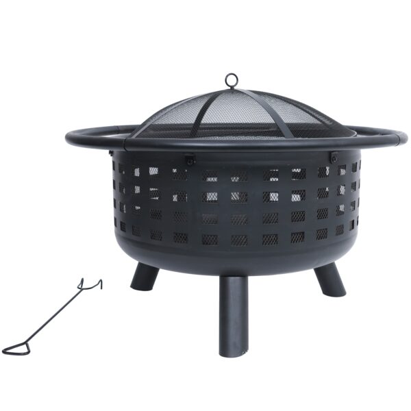 Feuerschale mit Grillrost Ø 79 cm – Bild 2