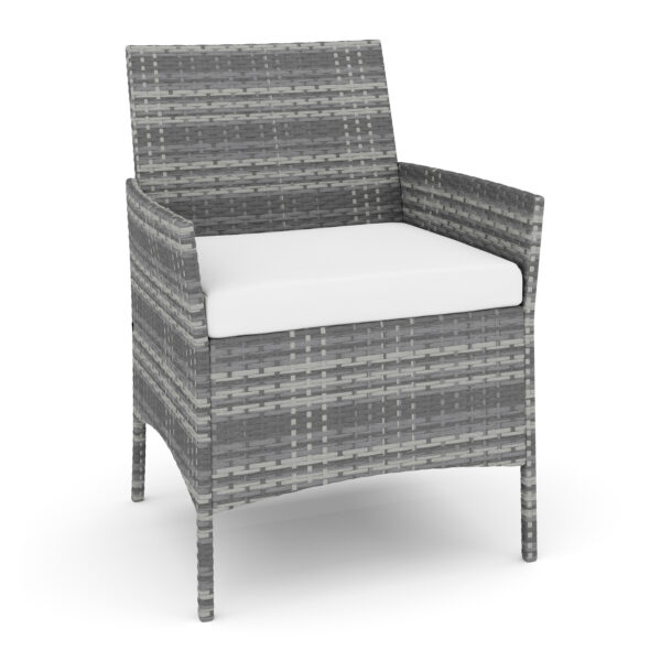 Gartenset Rattan MOLDE grau/beige – Bild 7