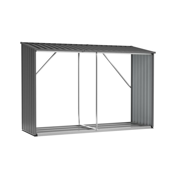Kaminholzregal Outdoor 230 x 83 x 150 cm – Bild 2