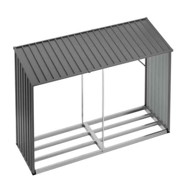 Kaminholzregal Outdoor 230 x 83 x 150 cm – Bild 5