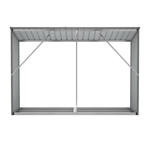 Kaminholzregal Outdoor 230 x 83 x 150 cm – Bild 4