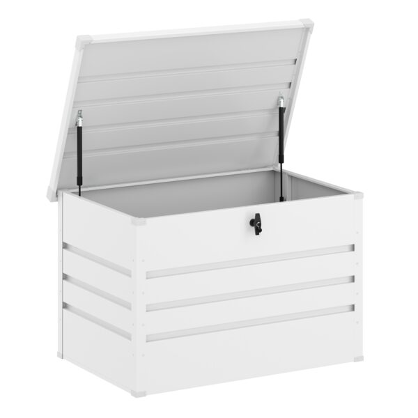Gartenbox wasserdicht MONACO 100 x 62 x 64 cm 300L weiss