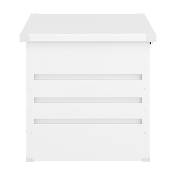 Gartenbox wasserdicht MONACO 100 x 62 x 64 cm 300L weiss – Bild 4
