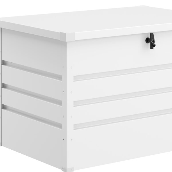 Gartenbox wasserdicht MONACO 100 x 62 x 64 cm 300L weiss – Bild 6