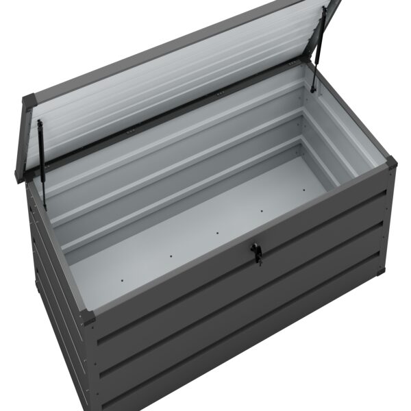 Kissenbox Gartenbox PAVIA 132 x 62 x 64 cm anthrazit – Bild 6
