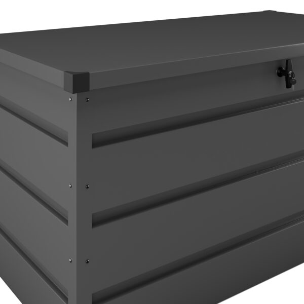 Kissenbox Gartenbox PAVIA 132 x 62 x 64 cm anthrazit – Bild 7
