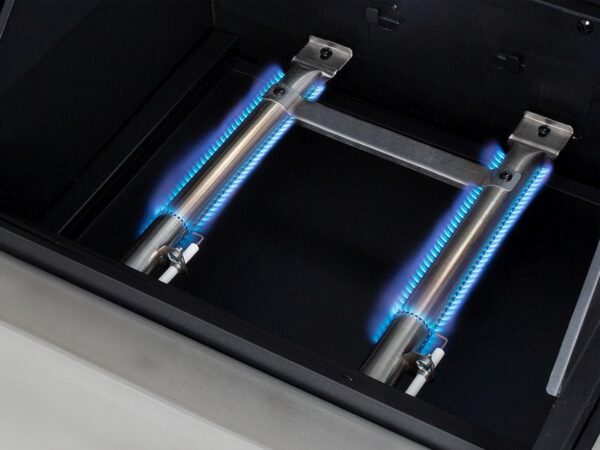 Kombigrill Gas 2+1 Brenner und Holzkohle – Bild 7