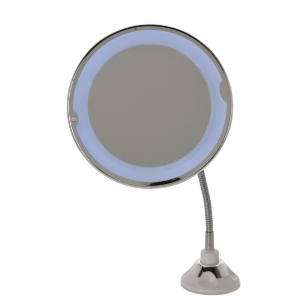 LED Schminkspiegel mit Saugnapf