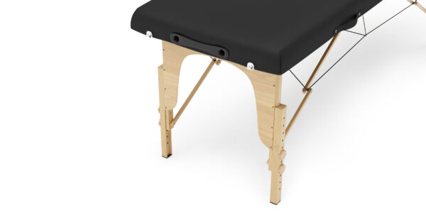 Massageliege BASIC 2-Zonen schwarz – Bild 5