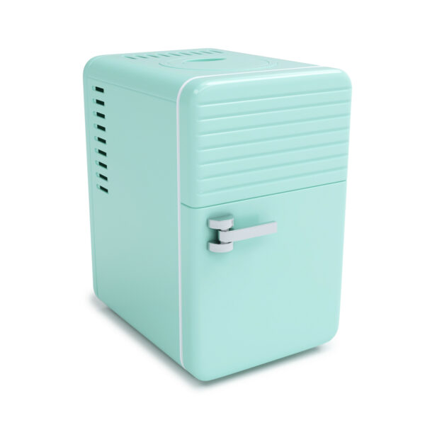 Minikühlschrank Retro 6L tragbar mint – Bild 4