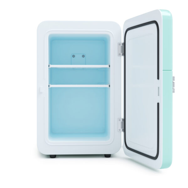 Minikühlschrank Retro 6L tragbar mint – Bild 3