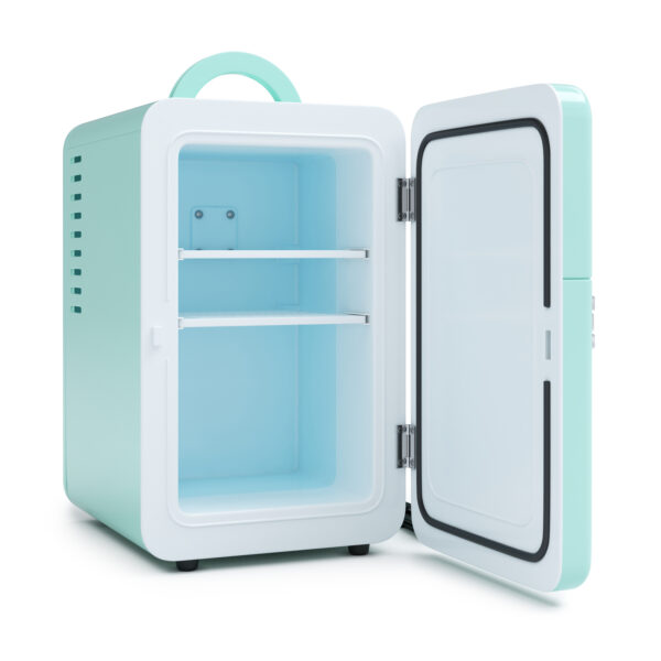 Minikühlschrank Retro 6L tragbar mint – Bild 2