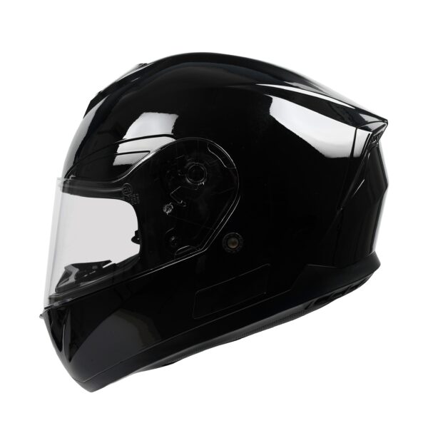 Motorrad Integralhelm Einzelvisier schwarz Grösse 61 – Bild 4