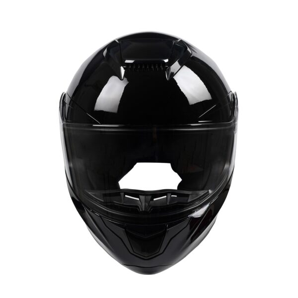 Motorrad Integralhelm Einzelvisier schwarz Grösse 61 – Bild 2