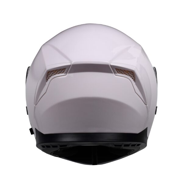 Motorrad Integralhelm Einzelvisier weiss Grösse 61 – Bild 5