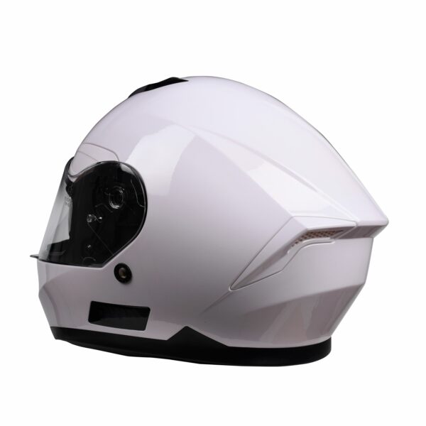 Motorrad Integralhelm Einzelvisier weiss Grösse 61 – Bild 4