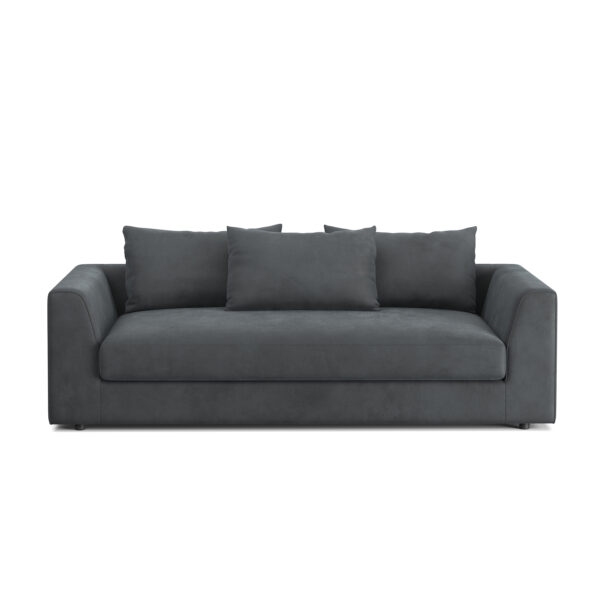 Bigsofa Samt ABBY anthrazit – Bild 2