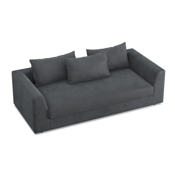 Bigsofa Samt ABBY anthrazit – Bild 3