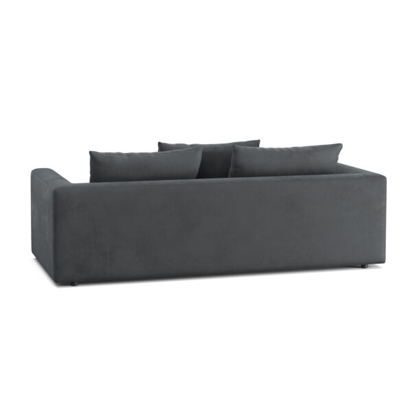Bigsofa Samt ABBY anthrazit – Bild 5