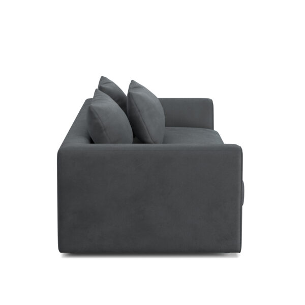 Bigsofa Samt ABBY anthrazit – Bild 4