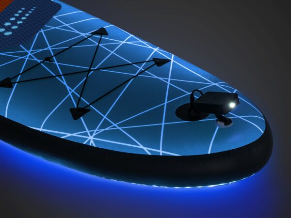 LED Stand Up Paddle LASER 320 cm schwarz – Bild 5