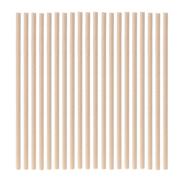 Strohhalm Papier 100 Stk.