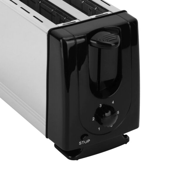 Toaster Edelstahl 1300W 4 Brotscheiben – Bild 7