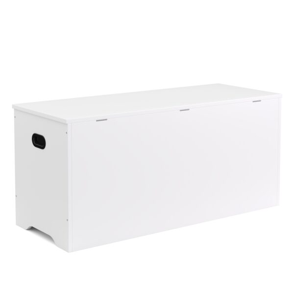 Truhe 100 x 46 x 40 cm weiss – Bild 6