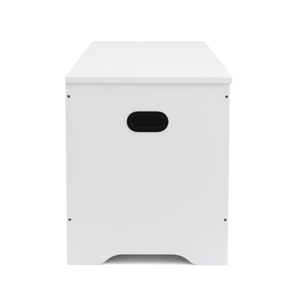 Truhe 100 x 46 x 40 cm weiss – Bild 5