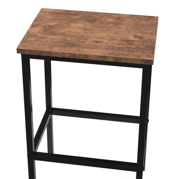 Bartisch mit Barhocker Set Vintage BONITA 100 x 40 x 90 cm – Bild 7