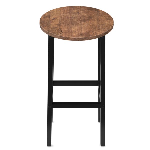Bartisch mit Barhocker Set Vintage BONITA 120 x 40 x 91 cm – Bild 7
