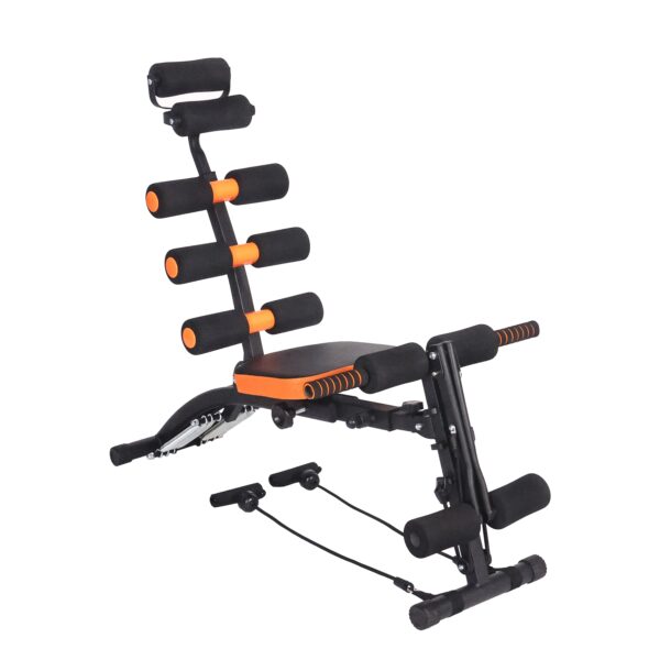 Bauchtrainer mit elastischen Bändern – Bild 3