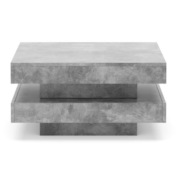 Beistelltisch ELEGANCE drehbar grau – Bild 4