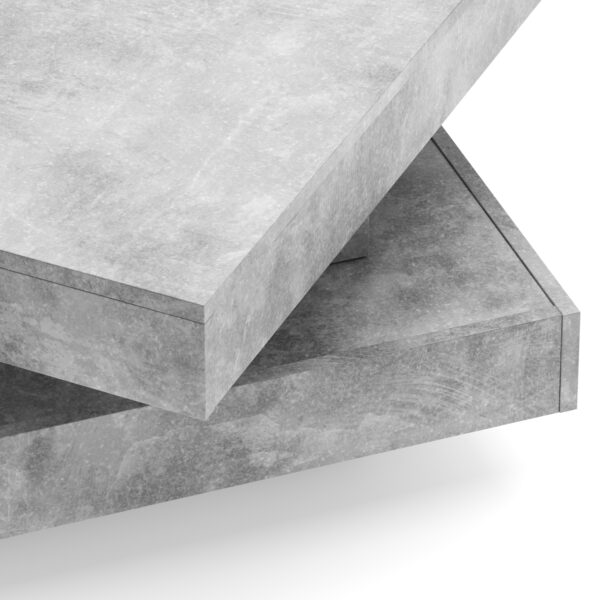 Beistelltisch ELEGANCE drehbar grau – Bild 5