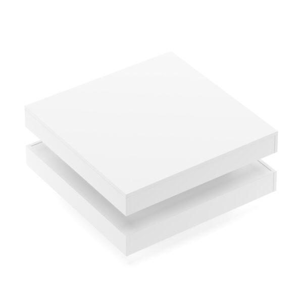 Beistelltisch ELEGANCE drehbar weiss – Bild 3