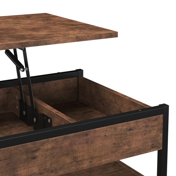 Beistelltisch Vintage BONITA höhenverstellbar mit Schubladen – Bild 7