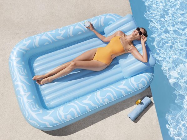 Luftmatratze mit Kissen Sun-Kissed 203 x 137 cm – Bild 5