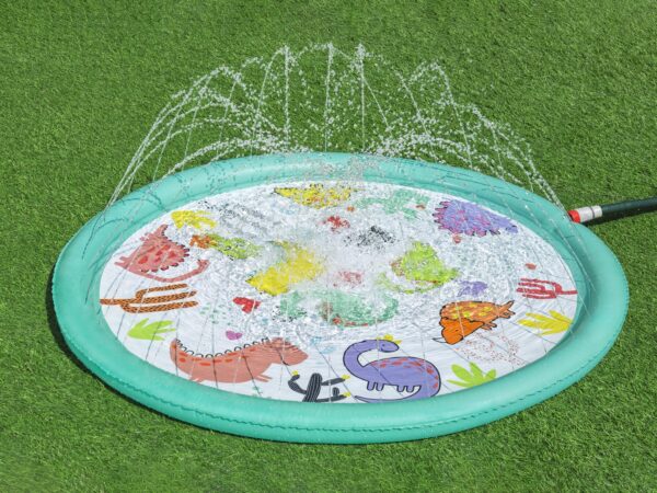 Wassermatte mit Sprinkler Desert Dino 122 cm – Bild 2